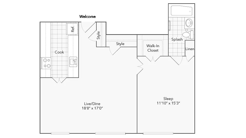 Floor plan A7