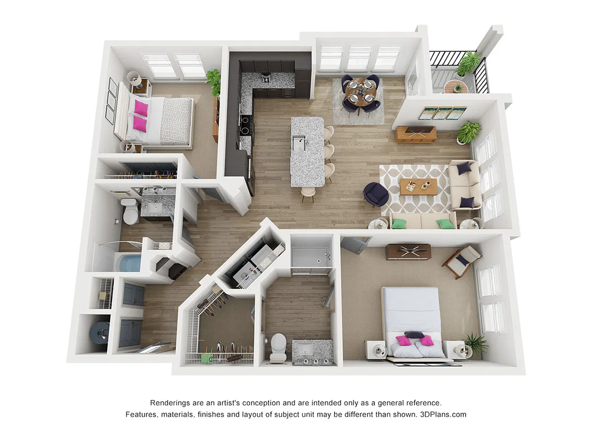 Floor plan B3