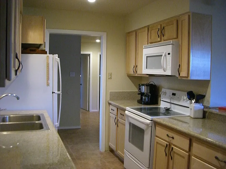 Kitchen - New French Door fridge not shown