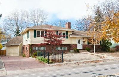 Front of home.  The 80+ foot driveway is all hand-laid brick.  T