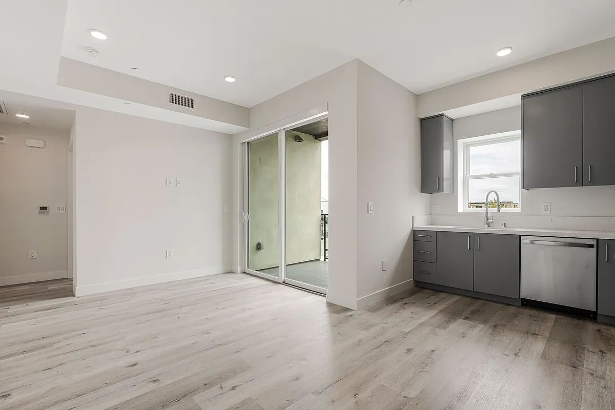 Living Room and Kitchen - 3308 Mentone Ave #402