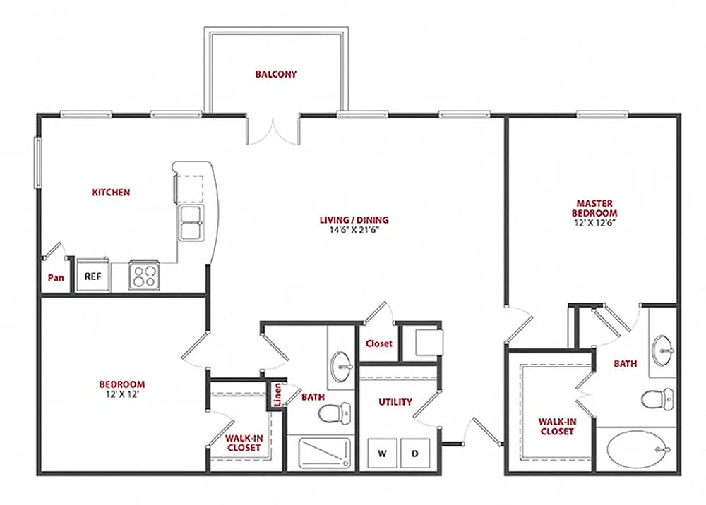 Floor plan Provence
