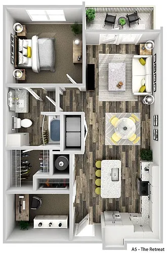 Floor plan A5 - The Retreat