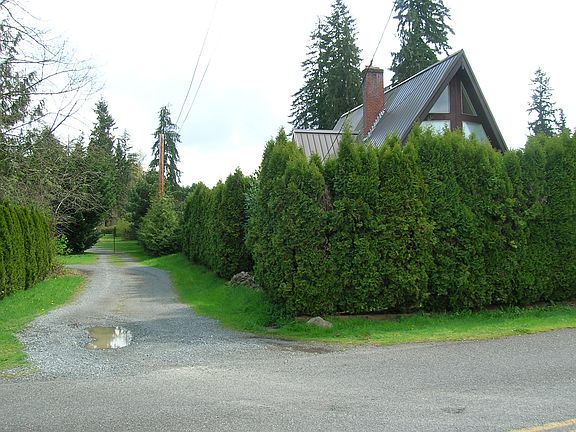 Neighbor's driveway