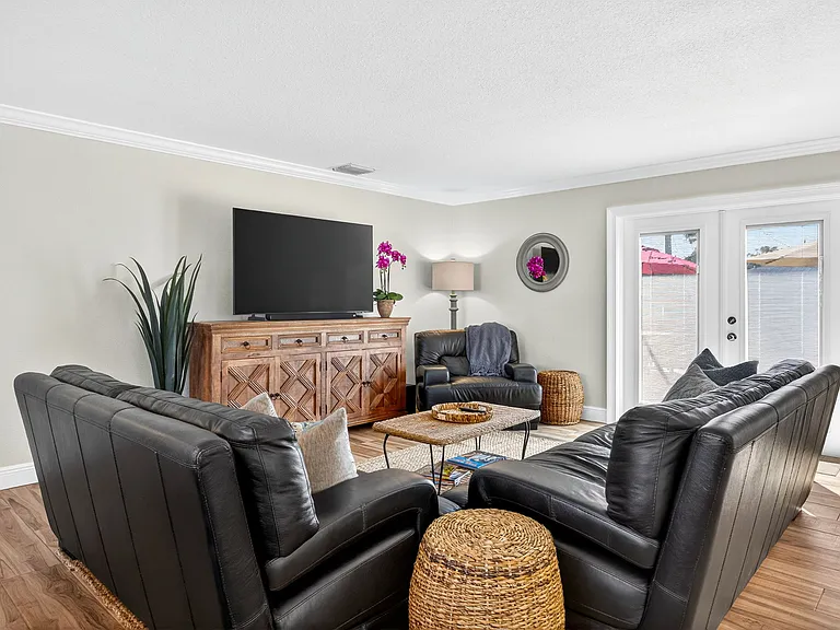 Open concept living space.