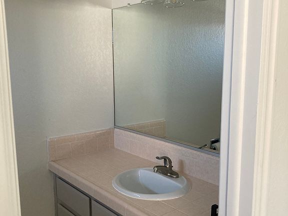 Master bathroom sink.