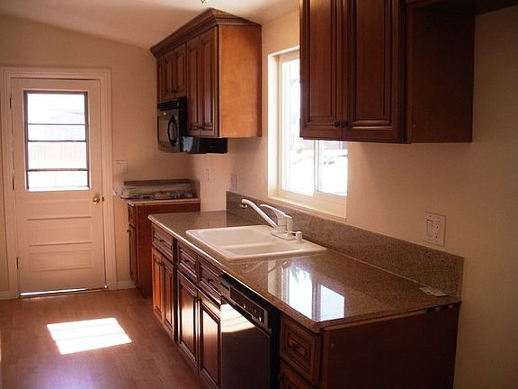 Remodeled Kitchen with granite counter