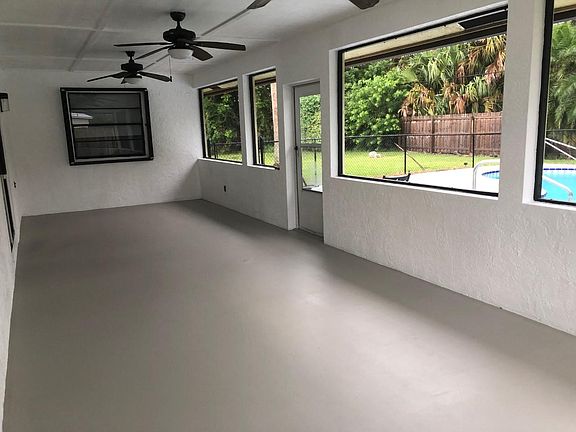 Large screened porch