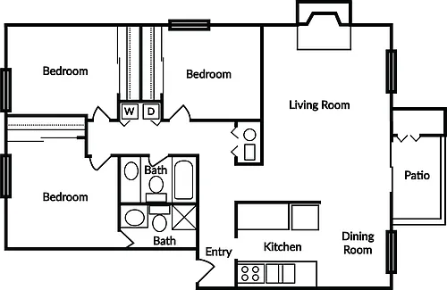 Floor plan C2a
