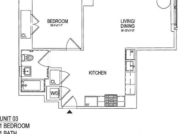 2nd image of 3 Court Sq Penthouse 103
