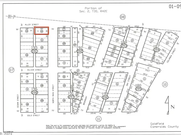 N Main St, Goldfield, NV 89013