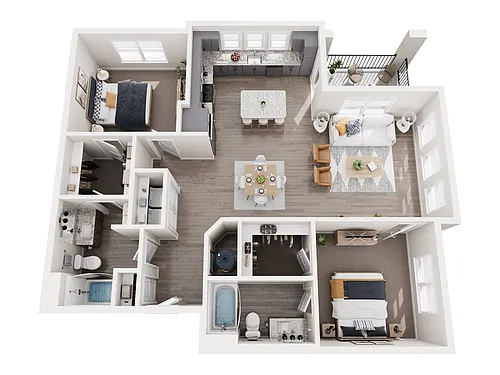 Floor plan B4
