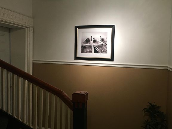 A well maintained building with well kept hallways