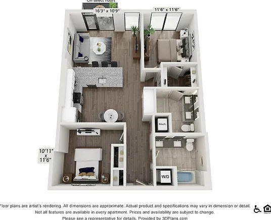2 bed 2 bath | 1115 sq ft 2 bed 2 bath | 1115 sq ft
