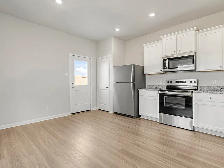 All kitchen appliances included.