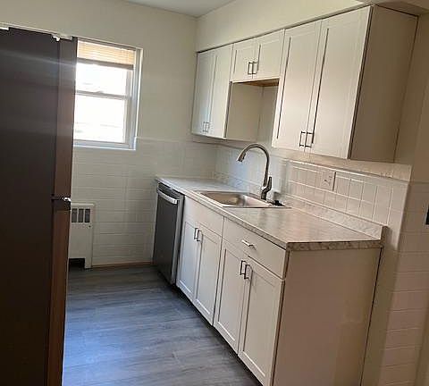 Remodeled kitchen with dishwasher