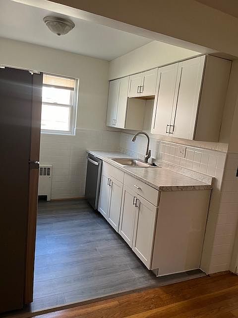 Remodeled kitchen with dishwasher