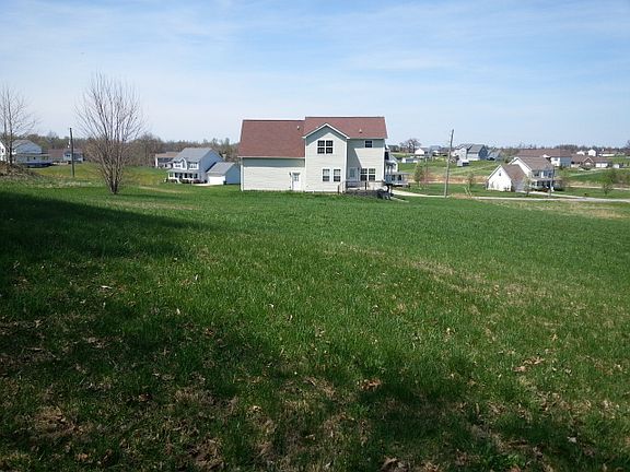 View of house from back yard