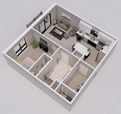Floor plan Lincoln Style C