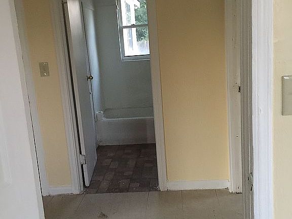 Front bathroom and hall