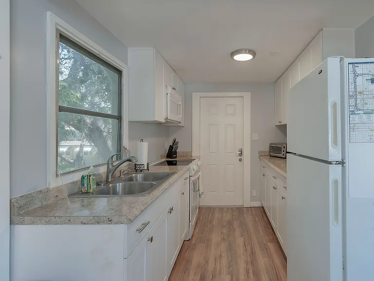 Interior of Front Door | Fully-Stocked Kitchen
