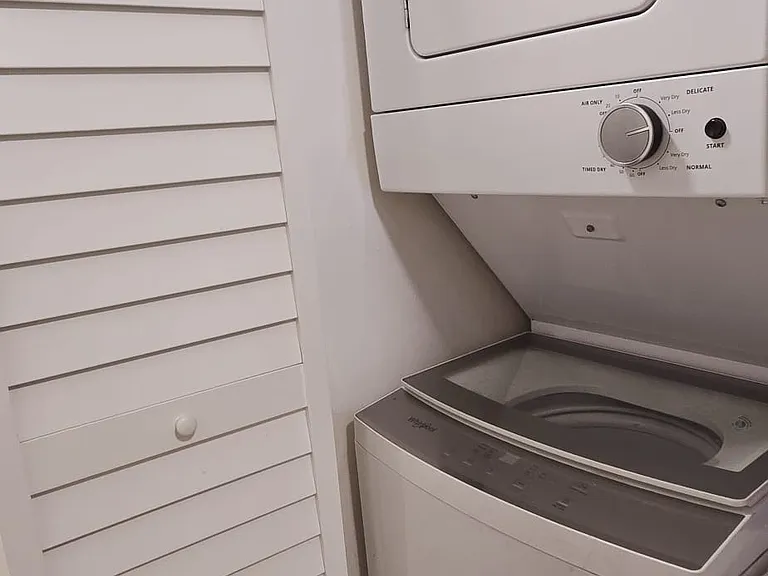 In-unit washer and dryer