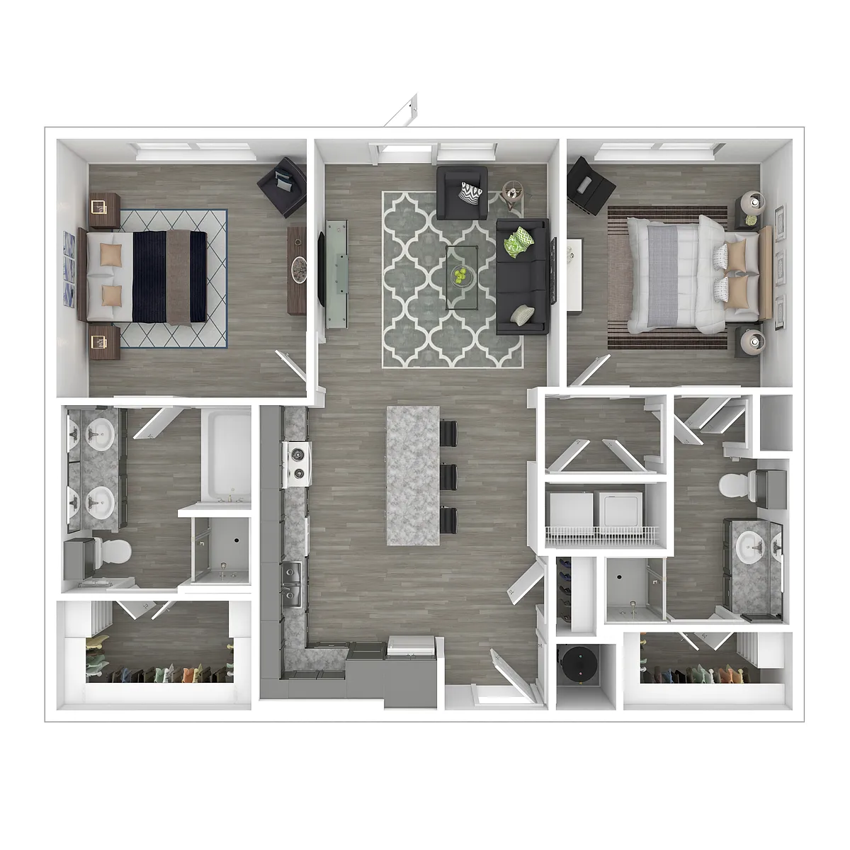 Floor plan B1