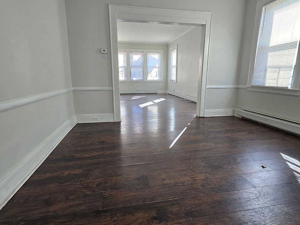 living room into dining room