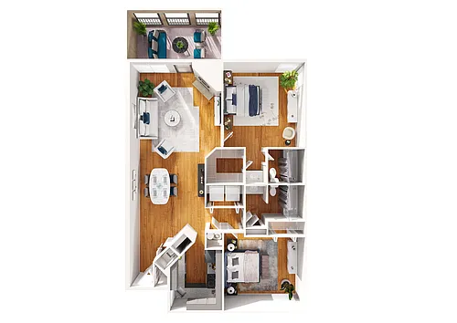 Floor plan The Cedar Classic