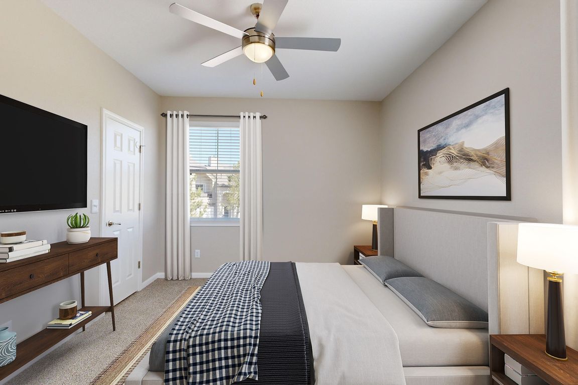 Newly Renovated Primary Bedroom