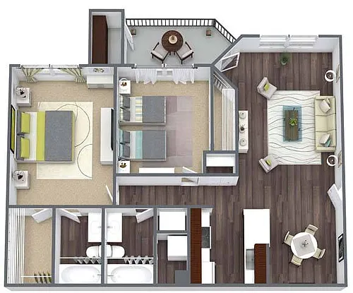 Floor plan Chestnut