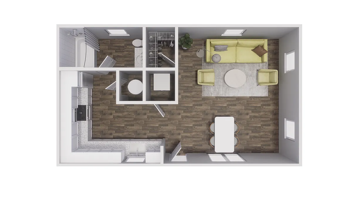 Floor plan 0x1 - 375 sqft - S2
