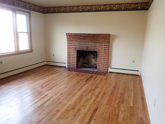 living room with newly refinished hardwood  floors