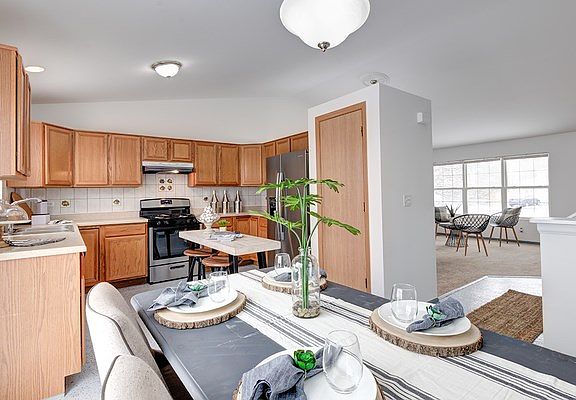 Acres of counter space for multiple work zones plus a large pantry closet