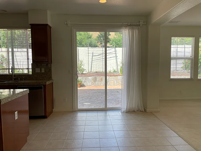 Downstair kitchen/nook area.