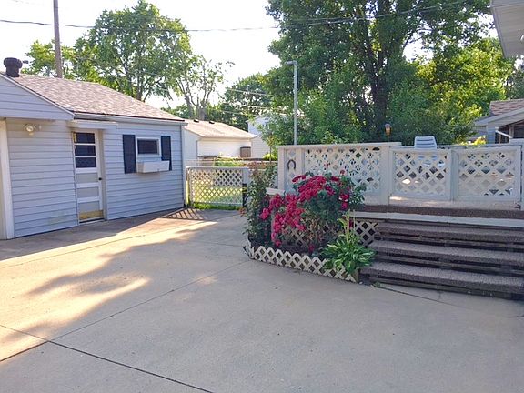 workshop and back deck