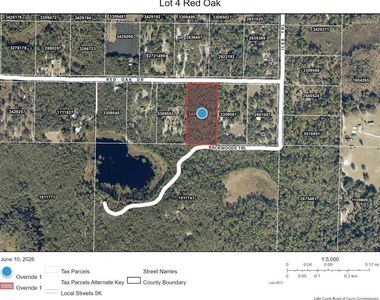 LOT 4 RED OAK DRIVE LOT 4, Eustis, FL, 32736