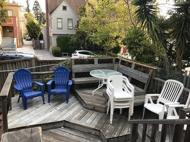 Sunny deck