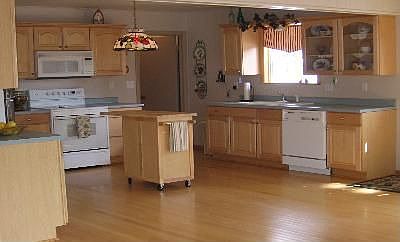 Maple Cabinets/Updated