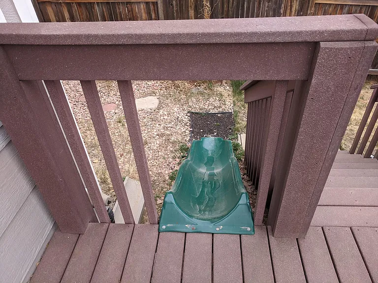Kids friendly back yard