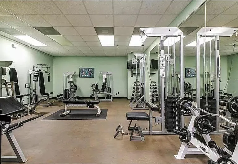 One of the gyms