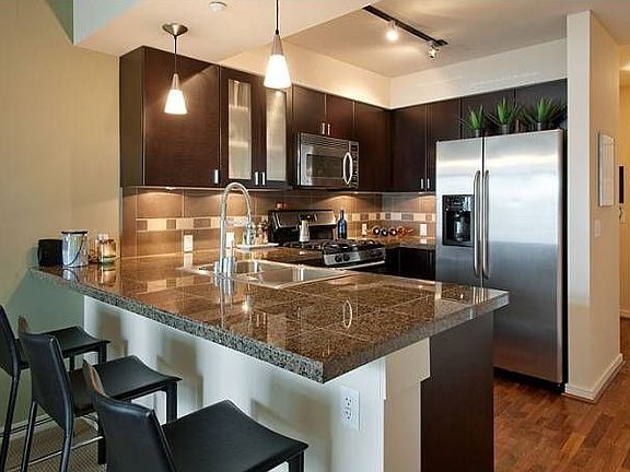 kitchen + gas stove
