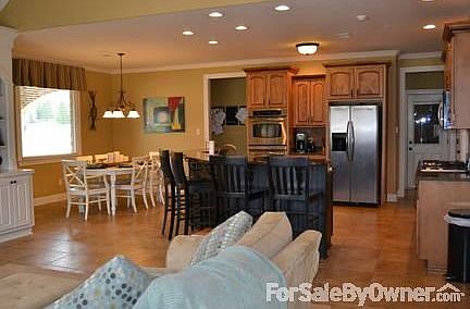 Looking from Hearth Rm to Kitchen