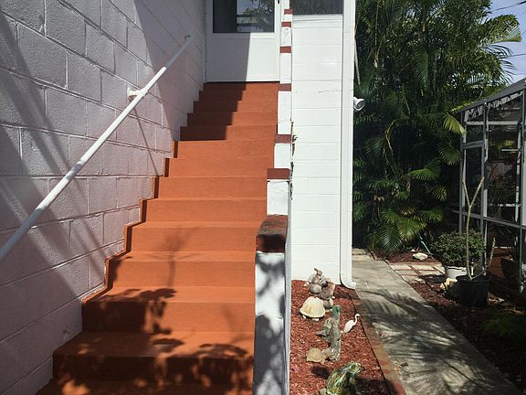 Stairs to apartment