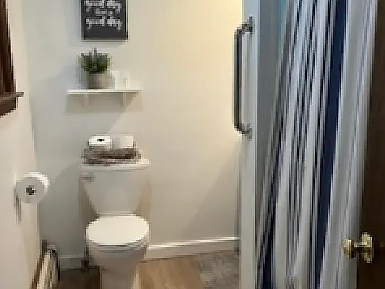 First floor full bathroom