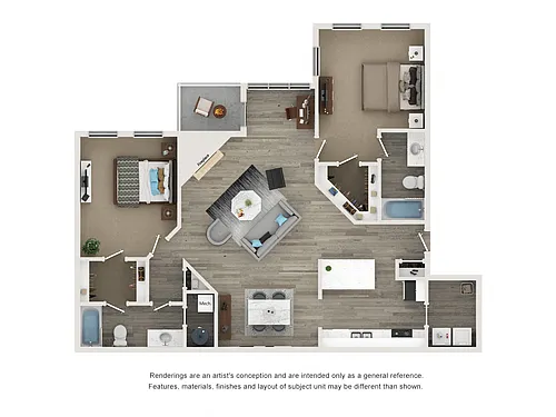 Floor plan B2