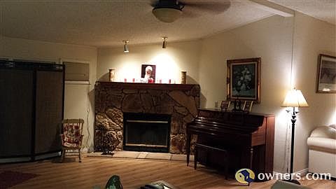 Huge Wood Burng. Fireplace