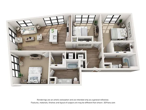 Floor plan C2B