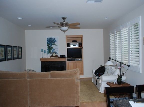 family room next to kitchen
