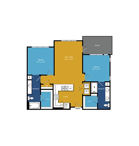 Floor plan B2
